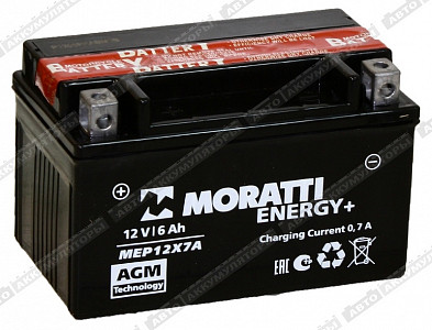 Мотоаккумулятор YTX7A-BS (MEP12X7A) - фото Мотоаккумулятор YTX7A-BS (MEP12X7A) - фото