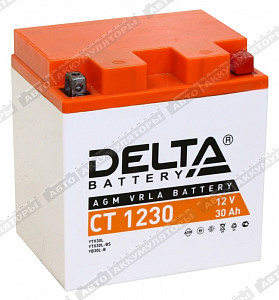 Мотоаккумулятор CT 1230 (YTX30L-BS) - фото Мотоаккумулятор CT 1230 (YTX30L-BS) - фото