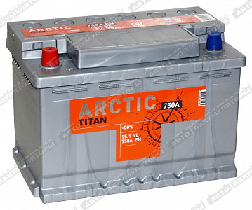 Автомобильный аккумулятор Arctic Silver 6СТ-75.1 VL - фото Автомобильный аккумулятор Arctic Silver 6СТ-75.1 VL - фото